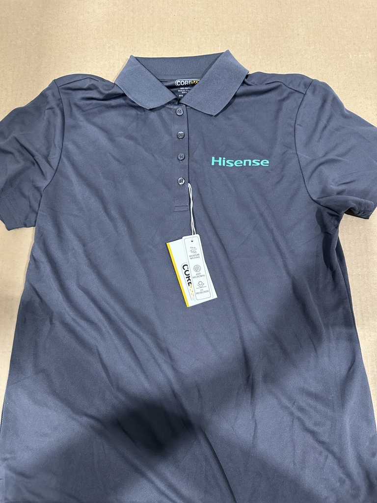 Women's Gray Polo (Core 365) MD