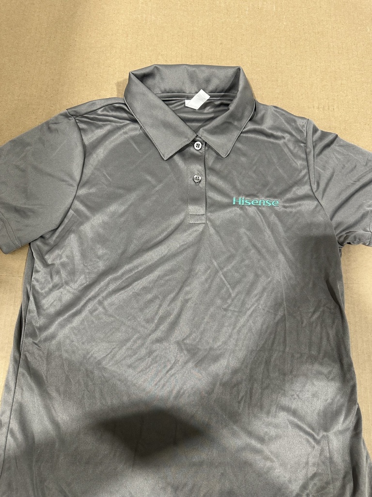 Women's Gray Polo (Team 365) XS
