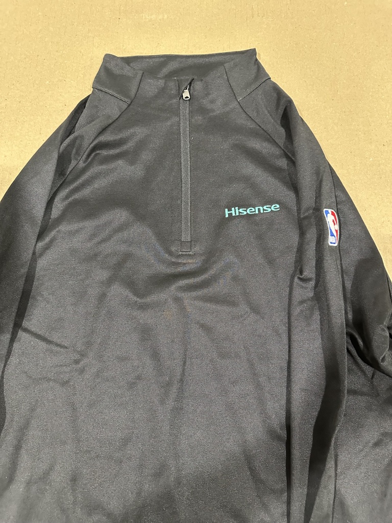 Men's NBA Qtr Zip (SM Black)