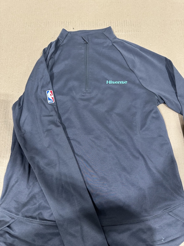 Women's NBA Qtr Zip (XL Gray)