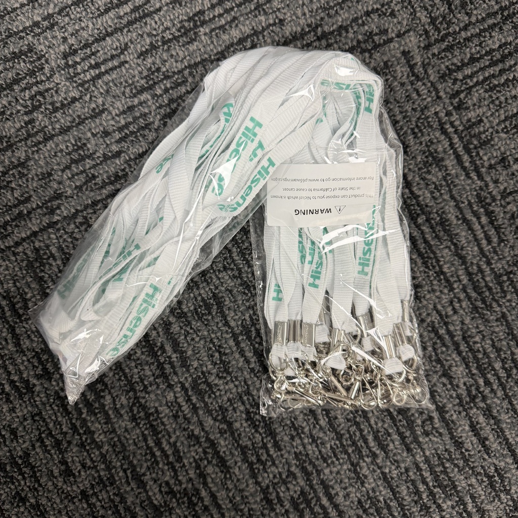 White Hisense Lanyard