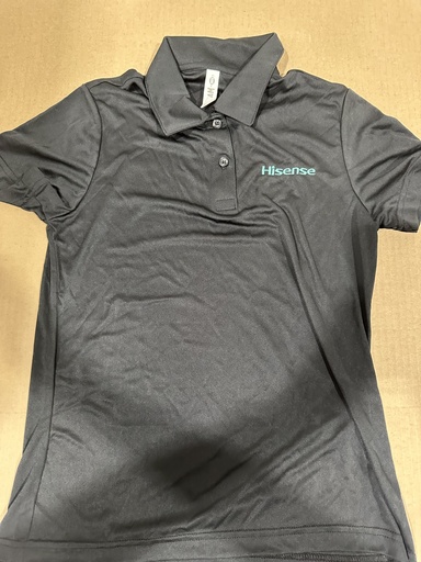 Women's Black Polo (Team 365) MD