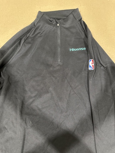 Women's NBA Qtr Zip (3XL Black)