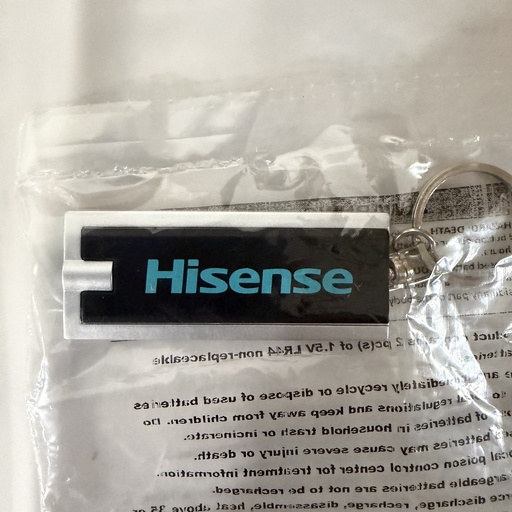 Hisense Keychain Flashlights (bundles of 25)